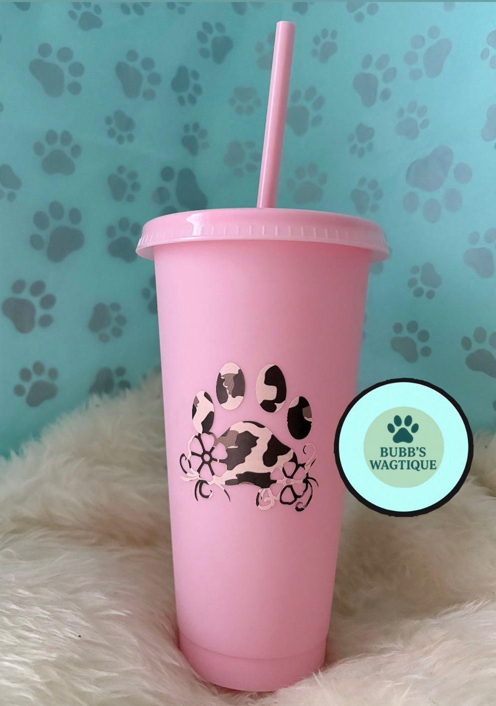 Reusable Cup with Straw