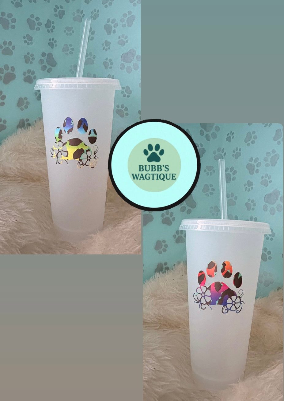 Reusable Cup with Straw