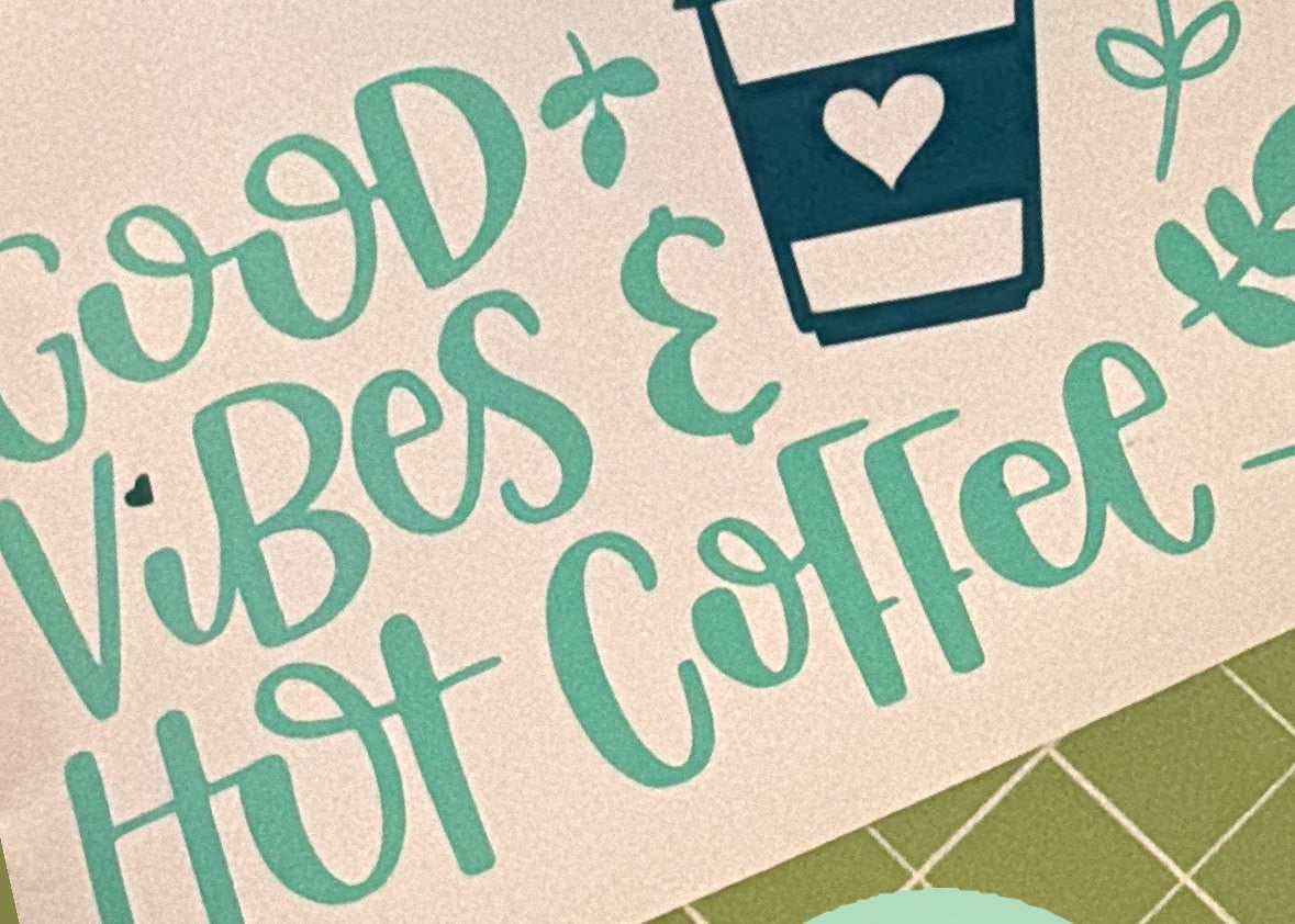 Cup Vinyl Decal (Label only)