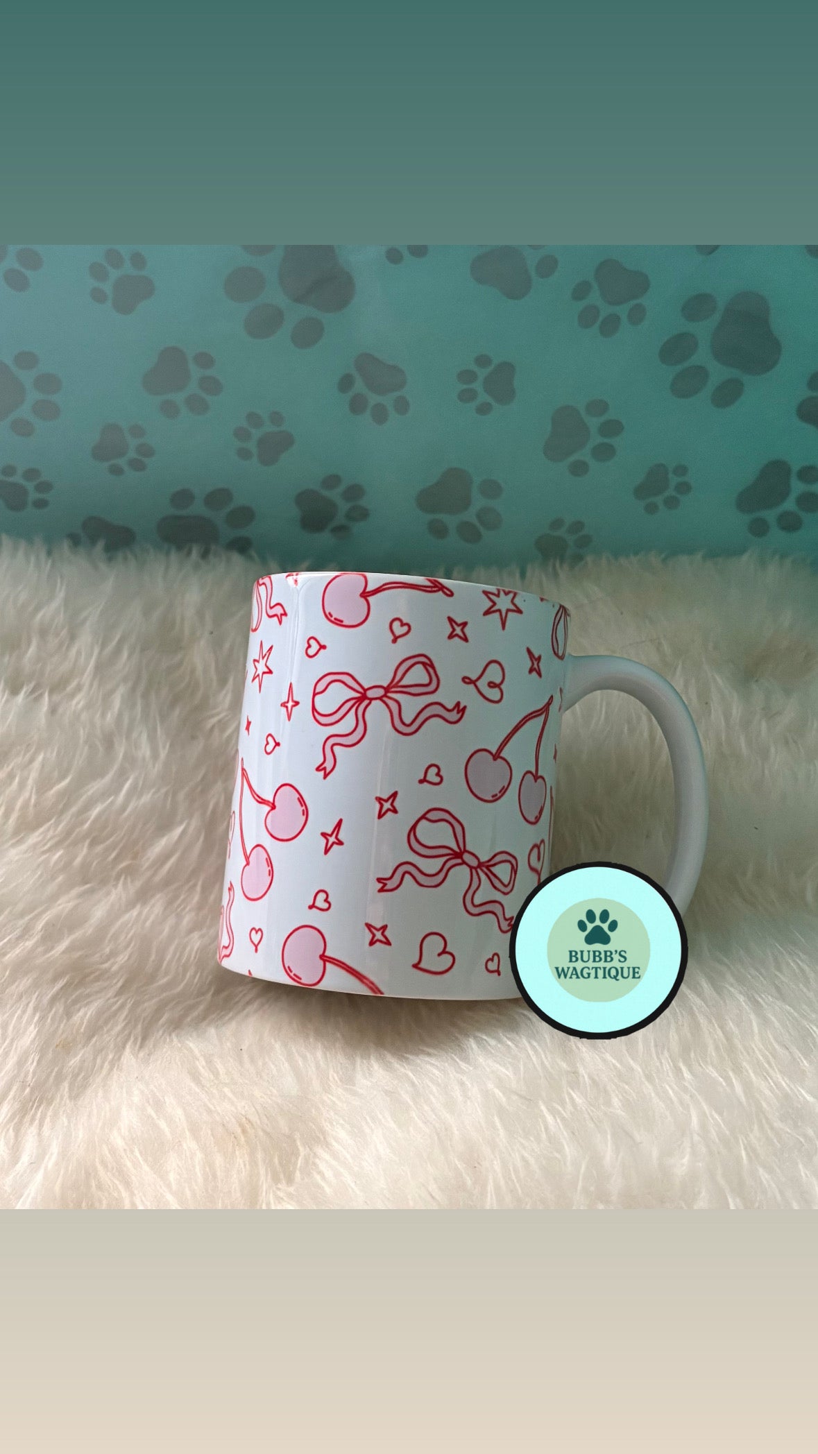 Cherry Love Mug 🍒💗